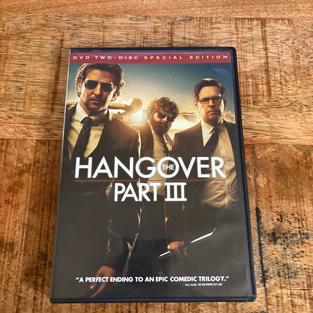 The Hangover Part 3 DVD